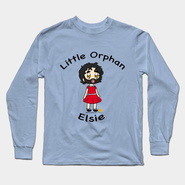 Little Orphan Elsie Long Sleeve T-Shirt by ElsieCast